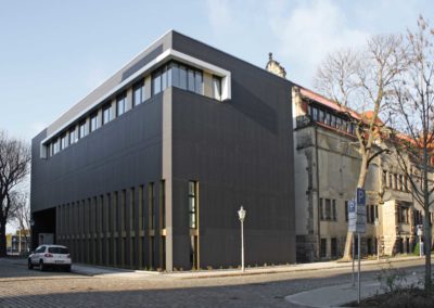 Erweiterung  des denkmalgeschützten Kulturhistorischen Museums Magdeburgs (Neubau Südverbinder) und Sanierung / Umbau der beiden Anschlussbereiche des Bestandsgebäudes