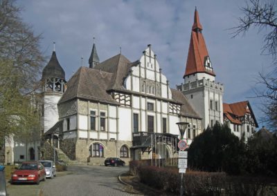 Fassadensanierung und Nutzungsänderung Saal-Servicebereiche des denkmalgeschützten Kurhauses Bernburg