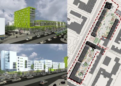 Ideenwettbewerb Entwicklung des Areals Breiter Weg / Danzstraße / Leibnizstraße in Magdeburg