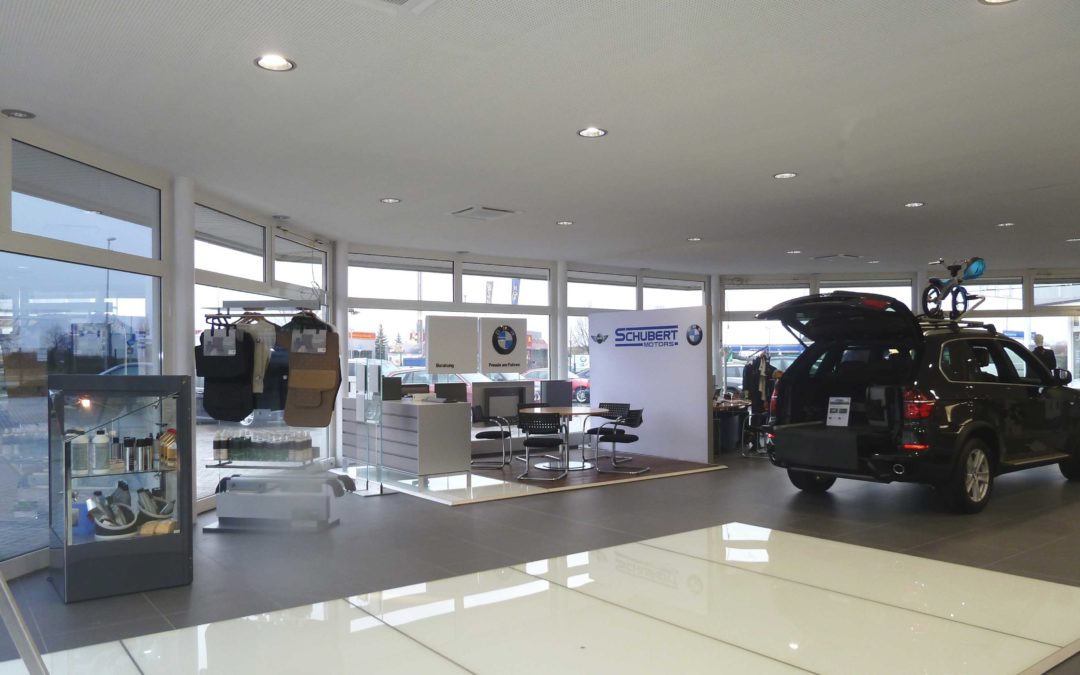 Umbau des BMW-Autohauses der Schubert Motors GmbH in Halberstadt