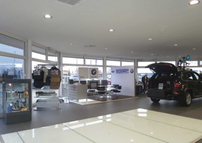 Umbau des BMW-Autohauses der Schubert Motors GmbH in Halberstadt