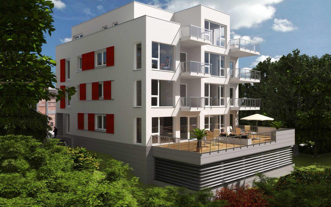 „Wohnen Am Bürgerpark“ –   Neubau eines Mehrfamilienhauses in Braunschweig