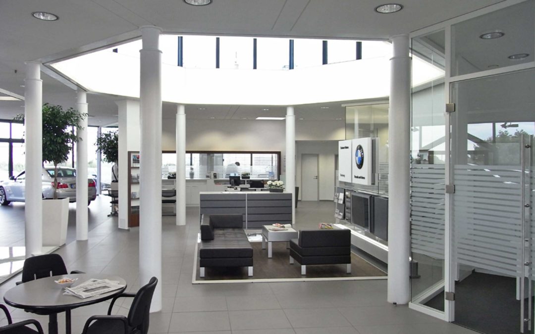 Umbau des BMW-Autohauses der Schubert Motors GmbH in Bernburg
