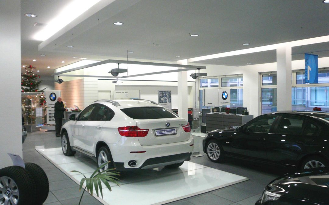 Umbau des BMW-Autohauses der Schubert Motors GmbH in Magdeburg