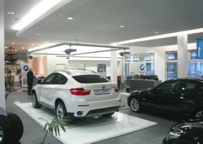 Umbau des BMW-Autohauses der Schubert Motors GmbH in Magdeburg
