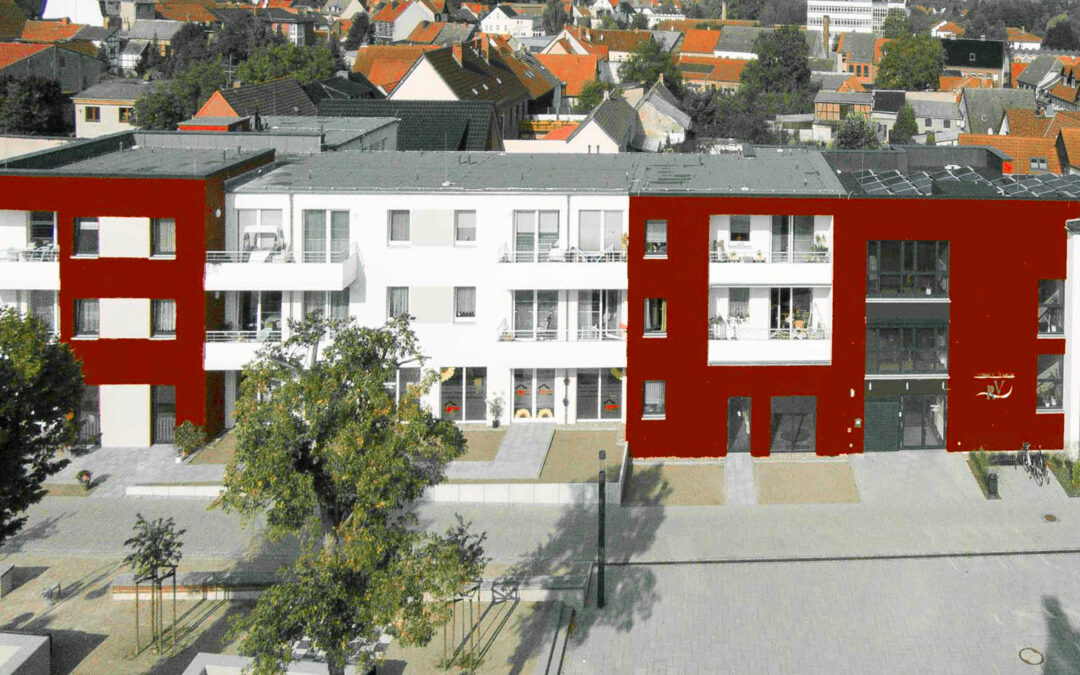 Neubau Pflegeheim und Neubau Seniorenwohnen in Klötze, Rathausplatz