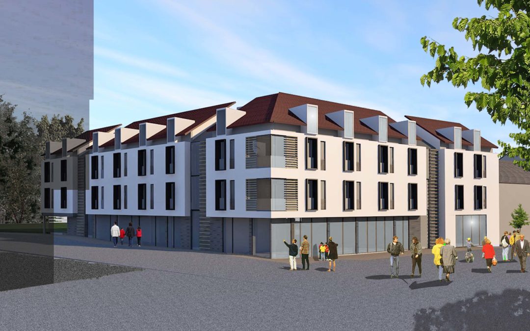 Realisierungswettbewerb Ersatzneubau Wohn- und Geschäftshaus Markt 14-16 in Schönebeck (Elbe)