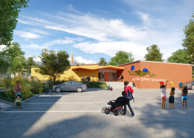 Ersatzneubau Kindertagesstätte „Spatzennest“ Schönhausen