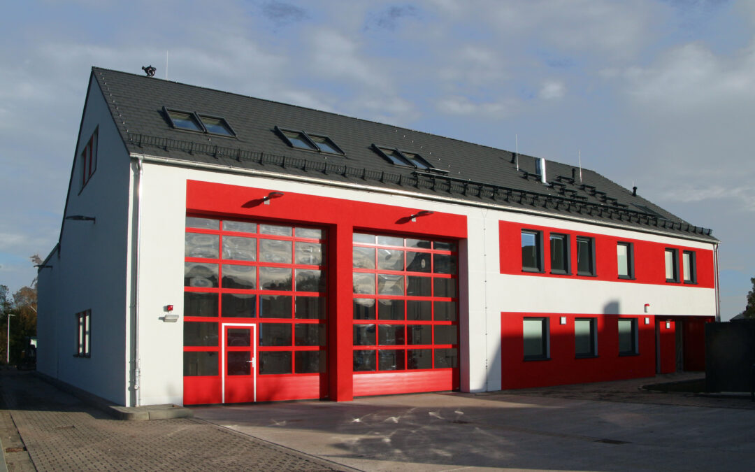 Neubau des Gerätehauses der  freiwillige Feuerwehr Prester